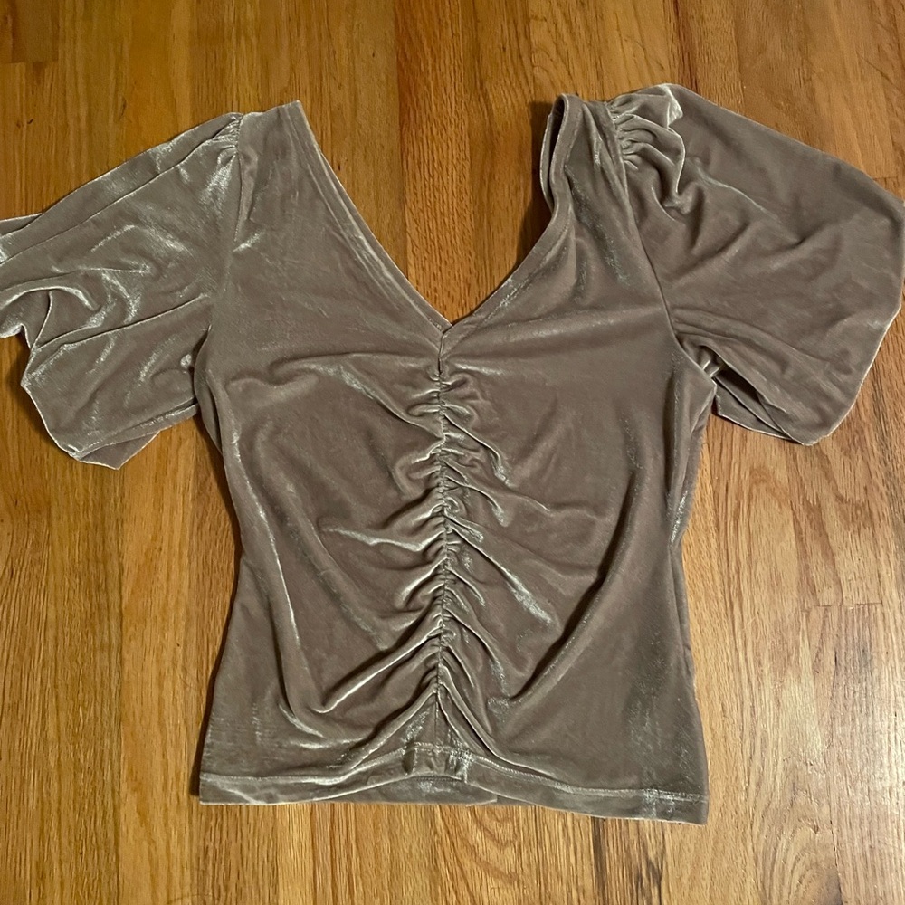 Free People Velvet Cupcake Top